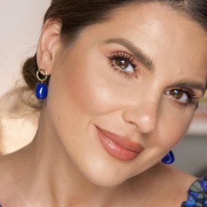 ISO - Ana Luisa ALI ANDREEA Blue Pearl Drop Earrings